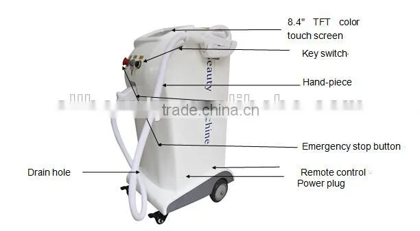 Armpit Hair Bikini SHR Hair Removal Device Permanent Hair Removal System Epilator
