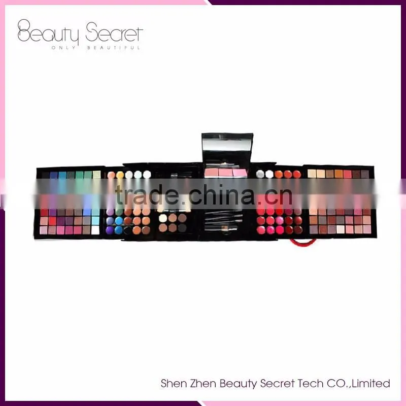 Wholesale 177 Colors Eyeshadow Palette Cheek Blush Lip Gloss Makeup Cosmetic Set Kit