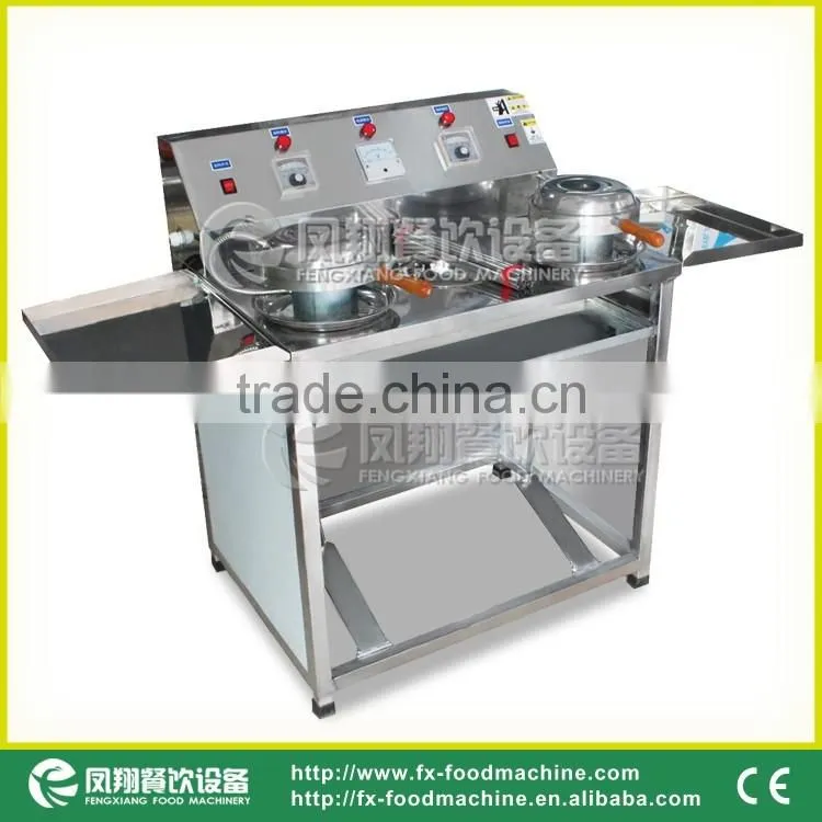 ER-B High Efficiency Double Operation Pan Egg Roll Baker Roller, Egg Roll Making Machine