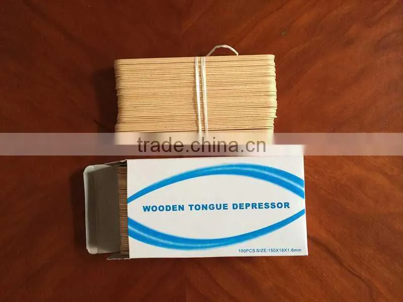 china birch wooden spatulas for wax