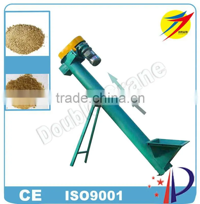 spiral conveyer for homemade wood pellet