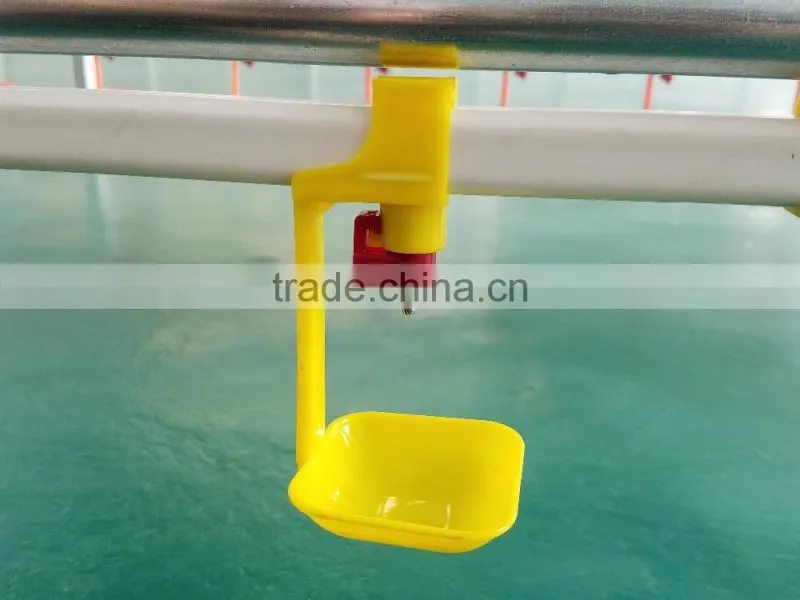 Stainless steel poultry nipples for nipple drinker line
