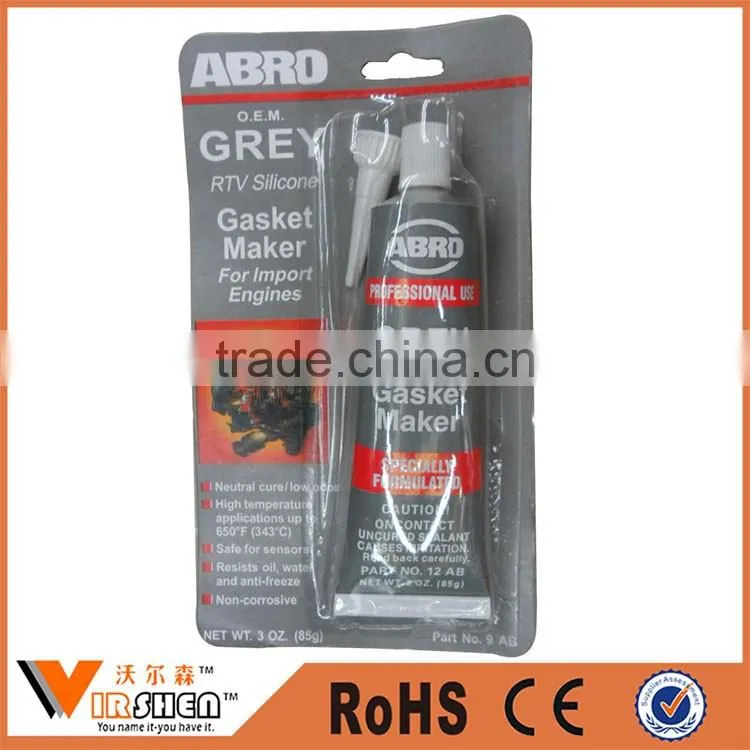 Environmental RTV Silicone (Gasket Maker) for Auto Parts (SGS certificate) best price silicone glue in china