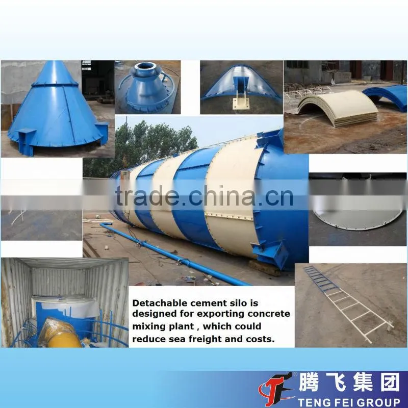 Mobile concrete mixing station / yhzs25 concrete batching plant