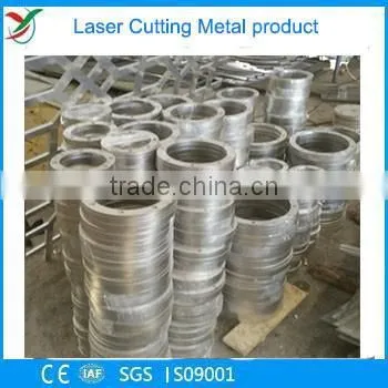 laser cutting stainless steel ring with high quality