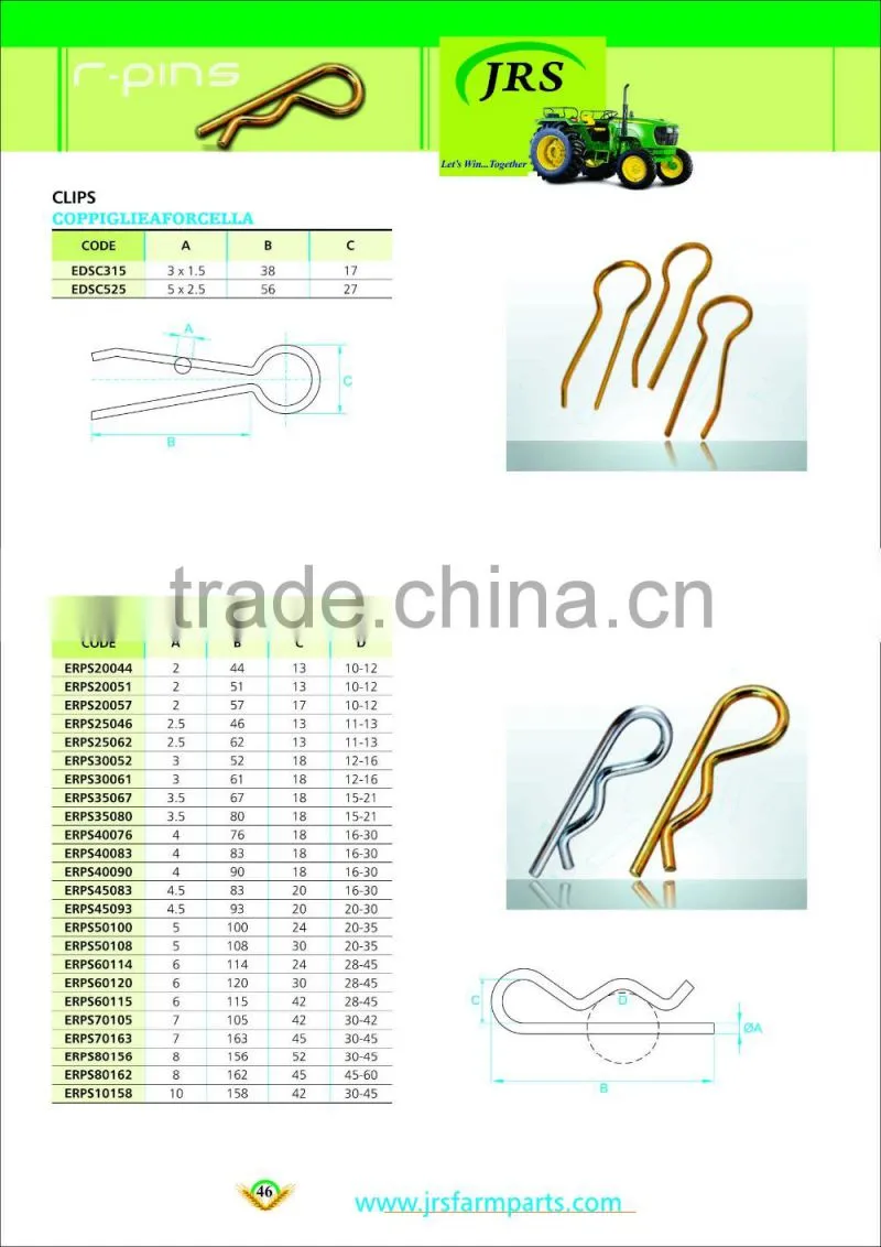 Precision steel lynch pin