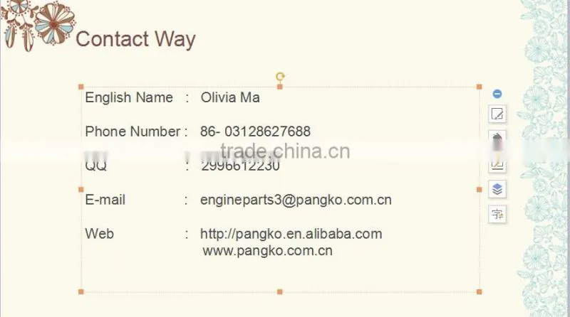 china manufacture diesel engine tractor rocker arm seat