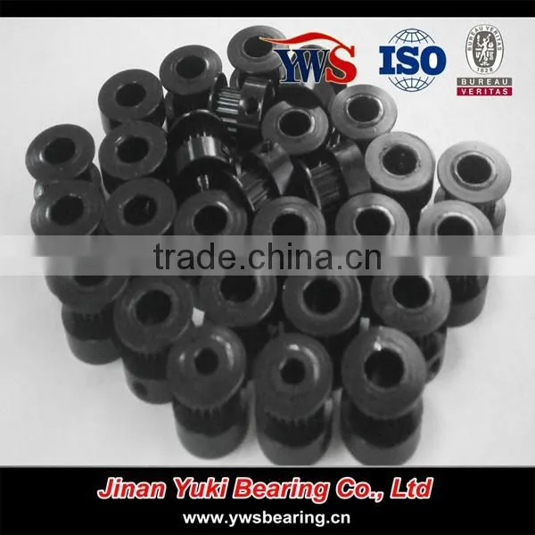 6mm width GT2 Timing belt 20 teeth 5mm bore black color GT2 Pulley