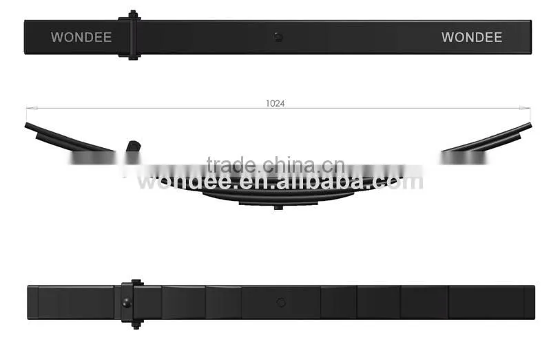 P5R70/13/5 Russia Pick-up Truck Spare Part Steel Leaf Spring