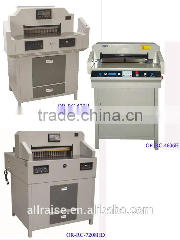 A3 a4 size electric guillotine paper cutter machine