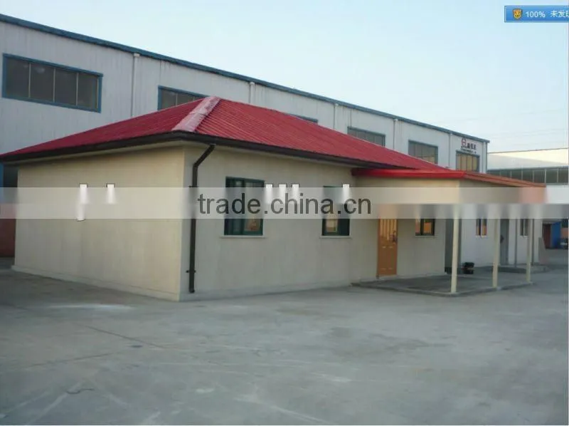 low-cost and simple design durable habitable prefab house
