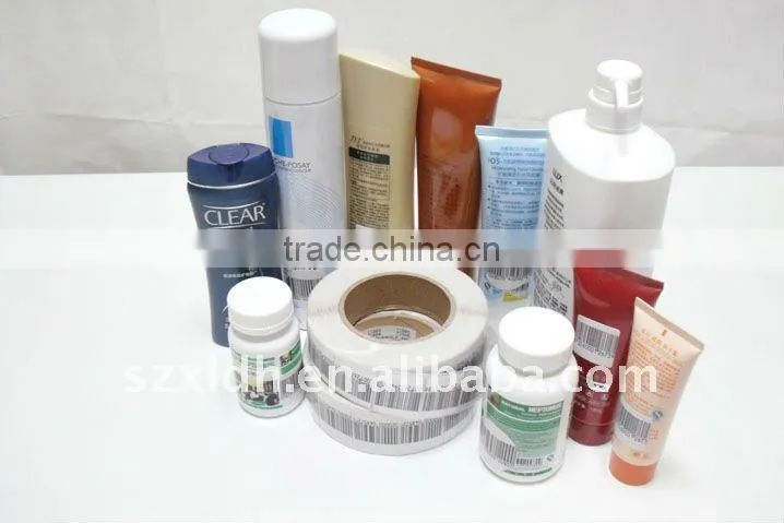High sensitive disposable 4*4,3*4 soft label rf soft label rf sticker label XLD-R01