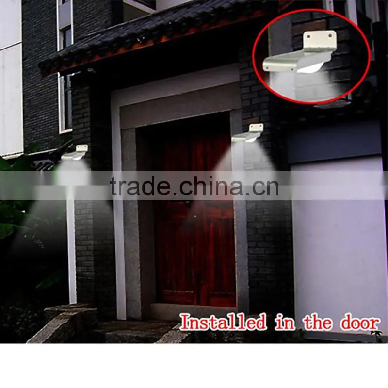 16 LED Solar Powered Light Sound Motion Sensor solar Garden Outdoor street Light Waterproof