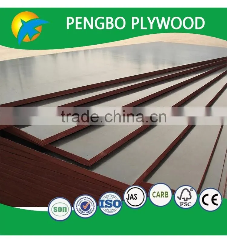 brown wooden beam formwork poplar core