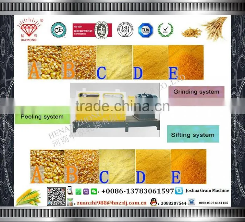 Cheap And High Quality corn flour making machine corn flour milling machine puffed corn snacks making machine