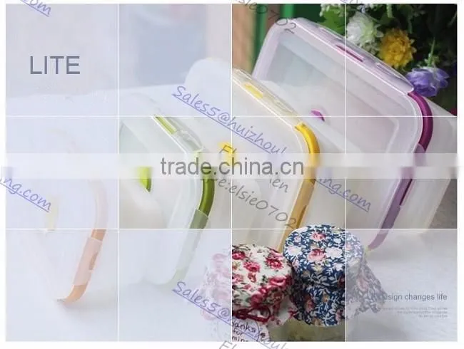 Silicone Outdoor Food Box Silicone Collapsible Outdoor Food box Silicone NON Leaking Food Box