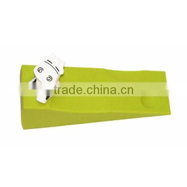 Hot selling decorativecustom soft child satety silicone door stopper