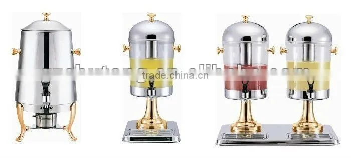 Two head double juice coffee dispenser
