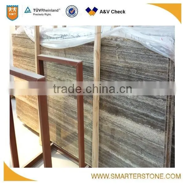 Lemon yellow travertine slabs for walling and flooring
