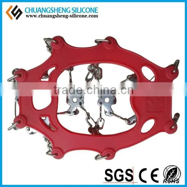 Winter needed ice gripper shoes, Ice season silicone shoes accessory, anti-slip ice gripper climb shoes