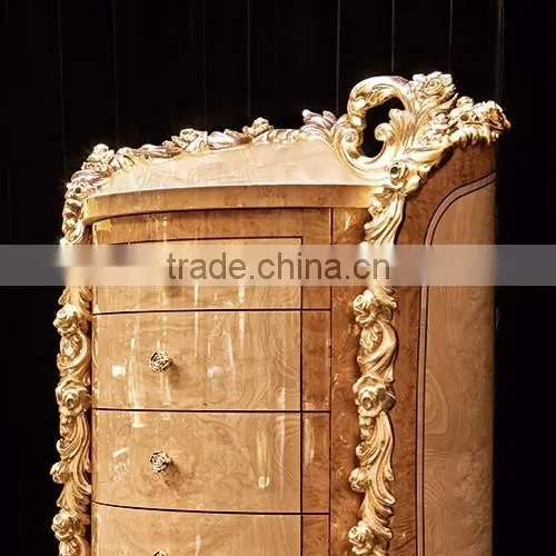 momoda luxury antique solid wood 5 drawers chest cabinet wardrobe armoire cupboard bedroom home furniture fancy living room