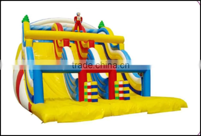 (HD-9606)Happy Island !Funny Safe Kids Inflatable Castle