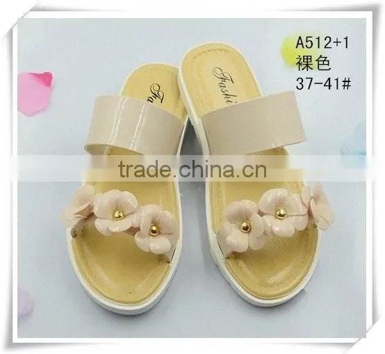 2016 fashion new design slipper with colorful color