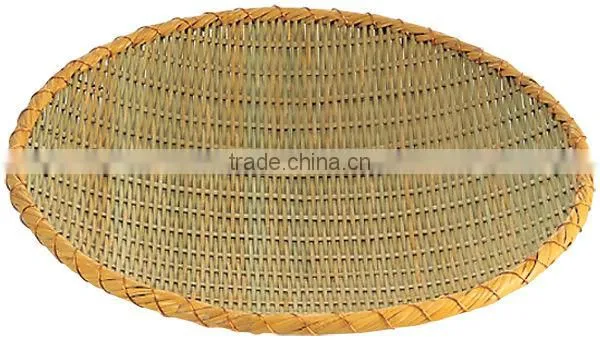 Sado Island's made Bamboo strainer Tamezaru Bamboo kitchenware