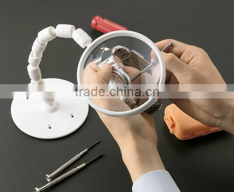 High quality and Easy to use 10x magnifier lamp for professional, small lot order available