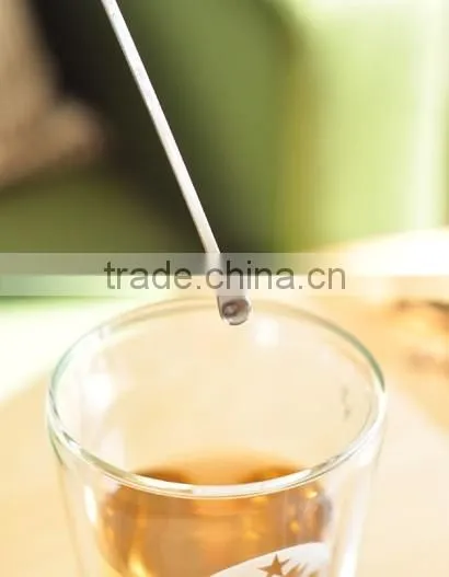 High Quality 2 Pieces Per Set Stainless Steel With Silicone Coffee Stirrer