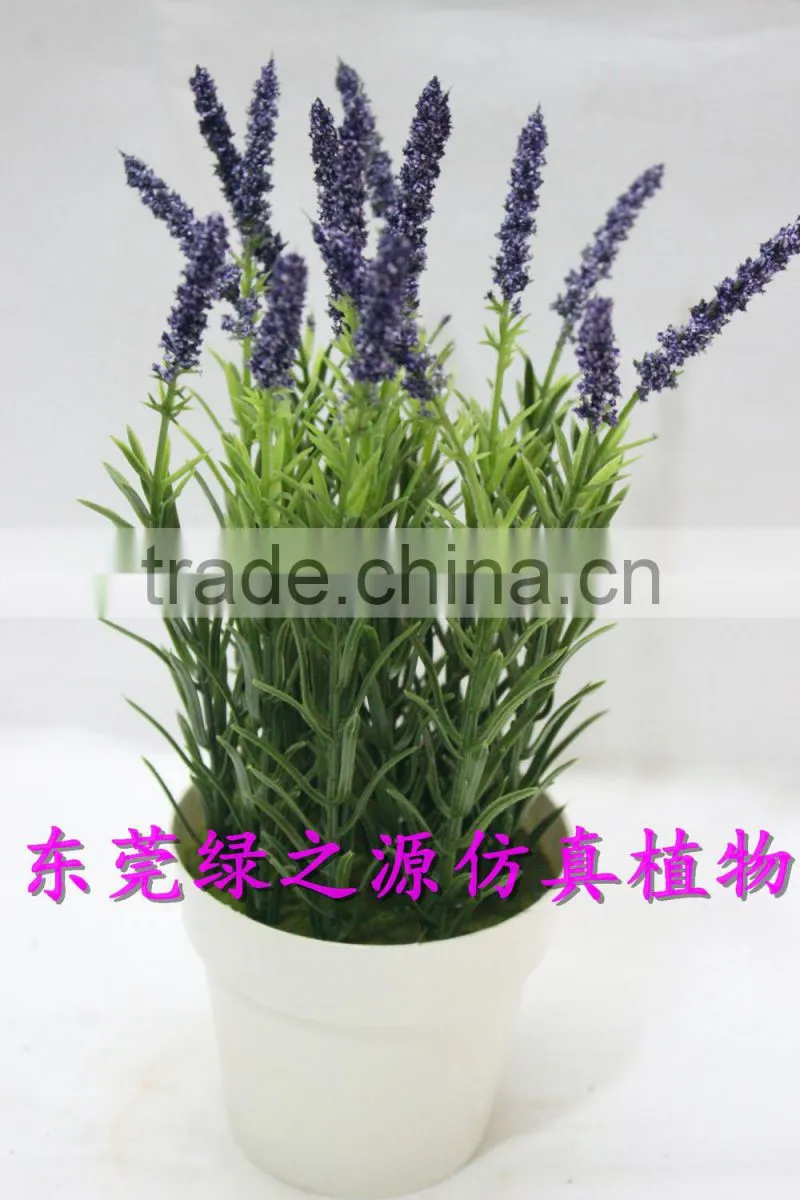 Wholesale potted succulent wedding decor mini succulent artificial lavender