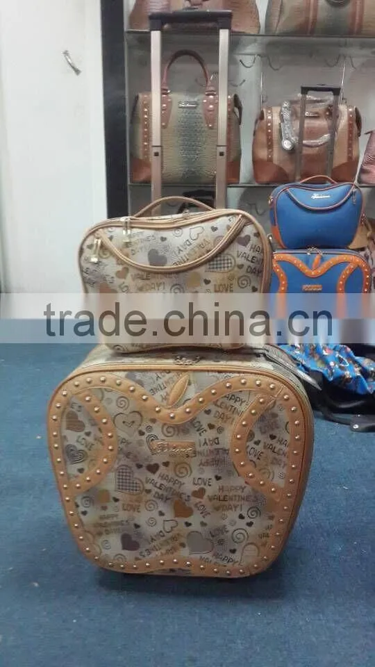 newest apple shape trolley bag /toilet bag