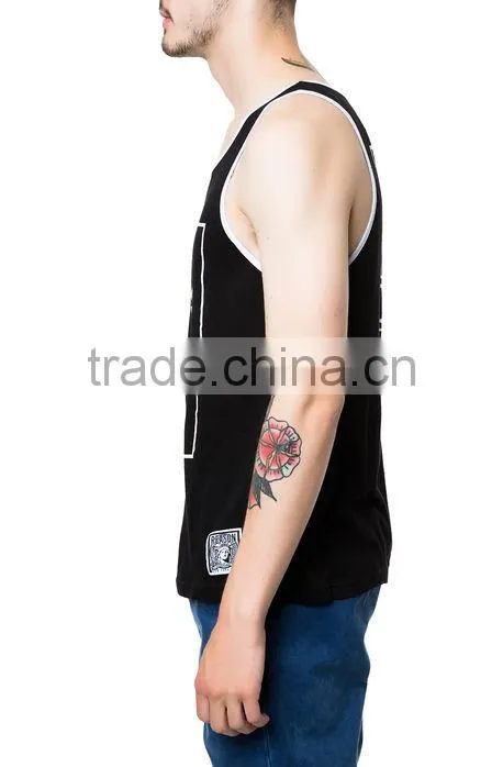 OEM Factory Custom Wholesale Men Tank Top Men Stringer Tank Top