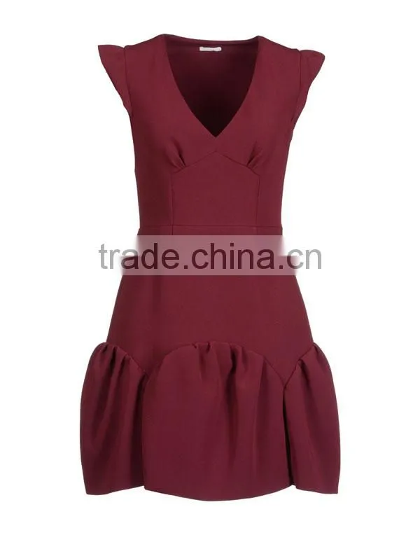 Sexy v neckline formal wear clothing boutique for women