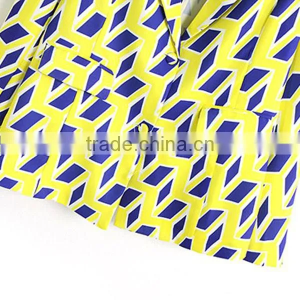 Fashion cotton print long sleeves high quality garment manufacturer high quality men coat jacket