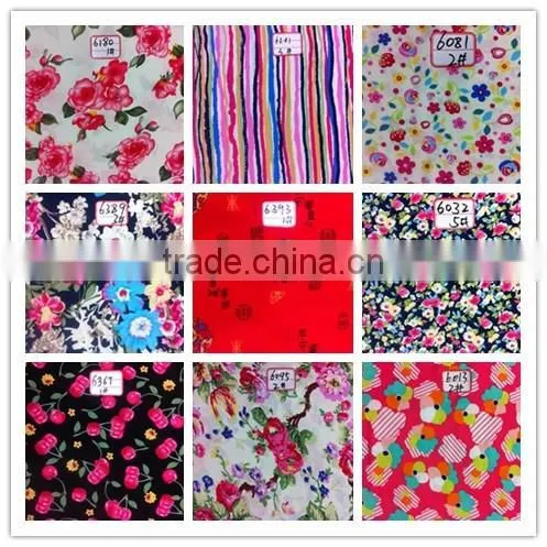 2016 new design ,hot selling 100% rayon printing fabric in stock