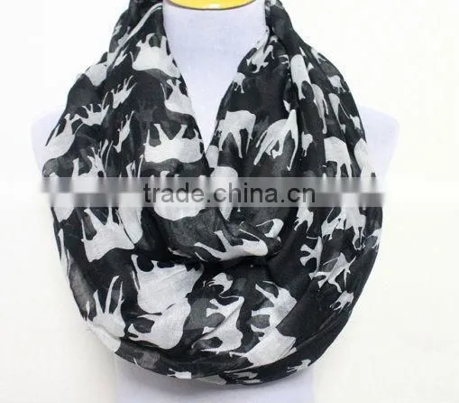 Wholesale cotton infinity scarf