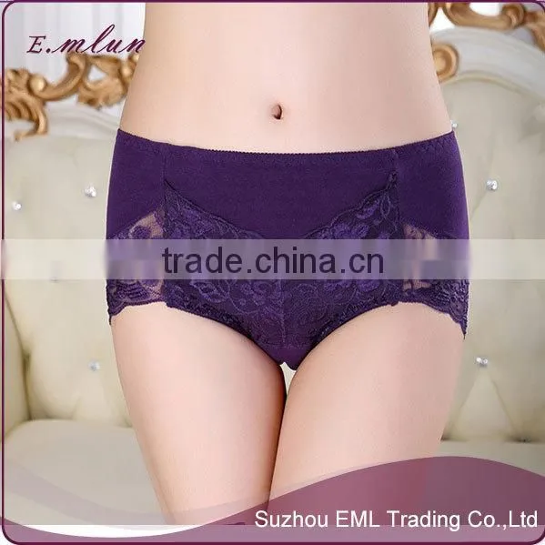 Mid-waist fashion high-end sexy cotton women lingerie underwear new design