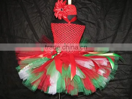 handmade girls rainbow tutu dress