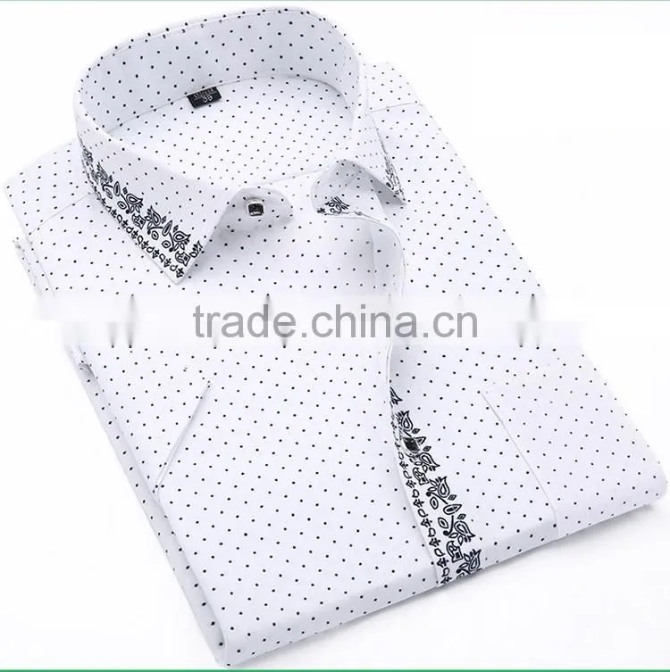 Paragraphs summer thin man short sleeve shirt