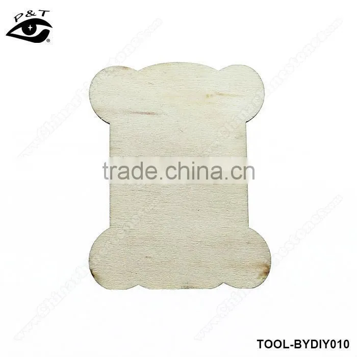 7.9*9.8CM wood bobbins wood spool diy tools sewing accessories