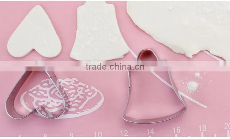 kitchen gadgets for crackers, cookies, stainless steel mold baking tools