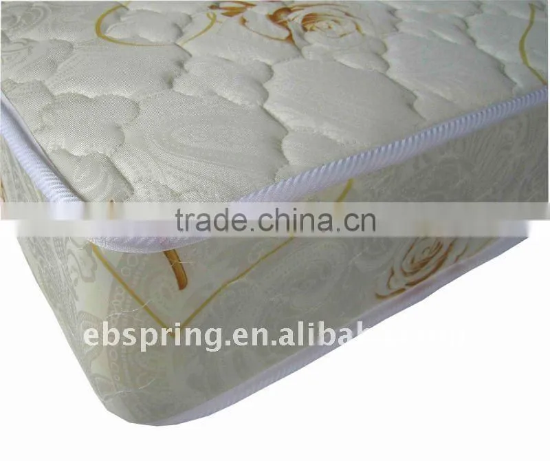 Extra Comfortable Jaquard Fabric Continuous Spring Mattress with border wire