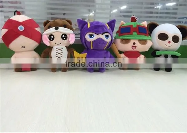 New Hot selling Plush toy LOL stuffed toys League of Legends plush dolls
