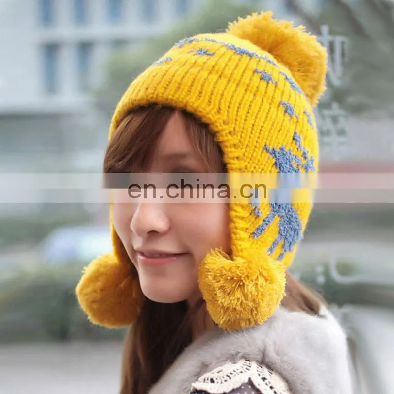 Plush Christmas Hat/XMAS hat,santa claus hat with a pom pom