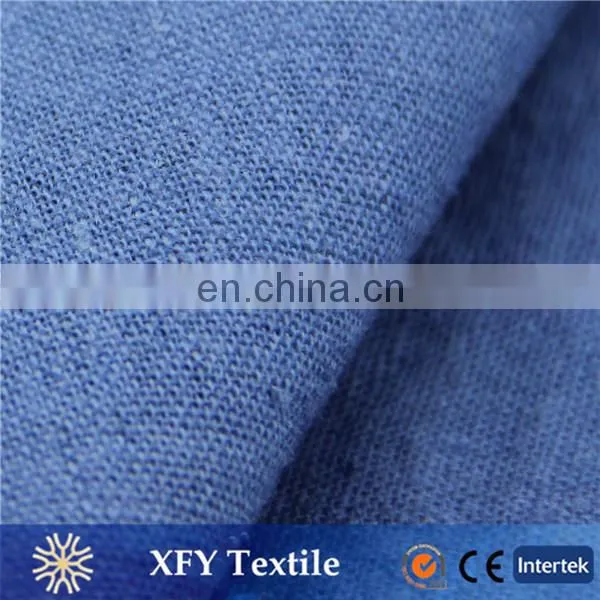 wholesale cheap price XFY-RL159 Navy Fabric linen With Rayon Linen