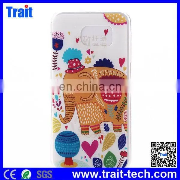Made in China Factory Price TPU Soft Ultrathin Back Cover Case for Samsung G9250 Galaxy S6 Edge