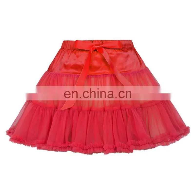 Grace Karin Little Girls Luxury 2-Layers Soft Tulle Netting Dance Tutu Petticoat Underskirt 1~9 Years CL010458