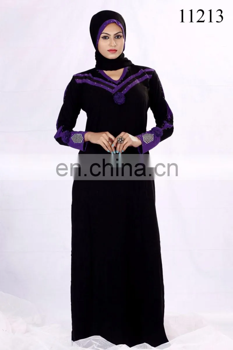 Light Weight Abaya Dress Fashion Dubai Abaya 2016
