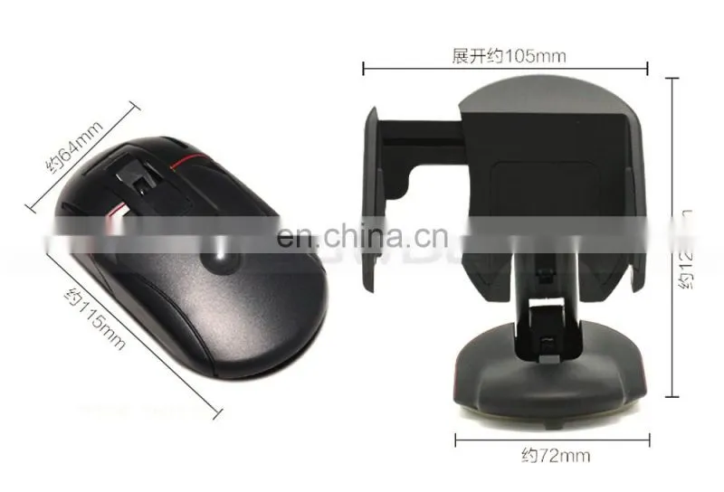 Mouse Design Phone Holder Universal Car Dashboard Cell Phone GPS Mount Holder Stand Cradle